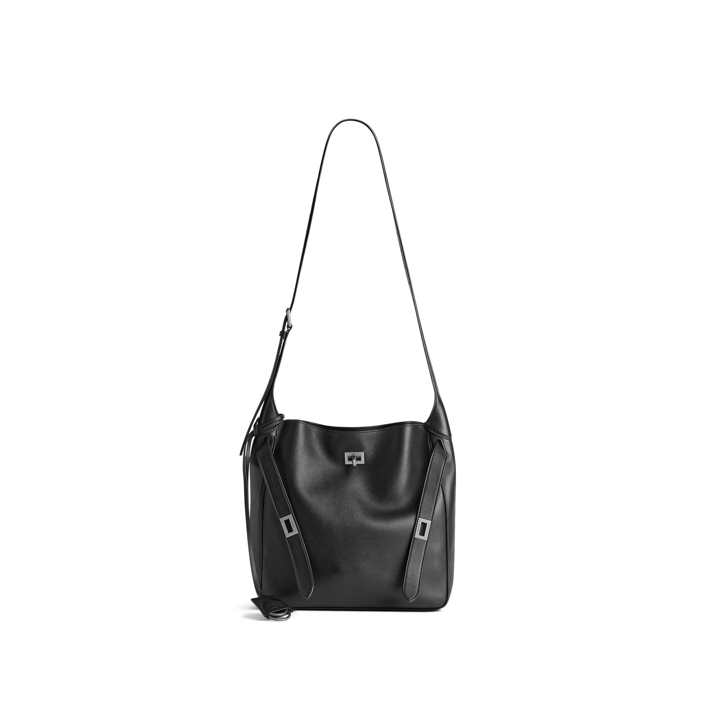 Ba1en*iaga women''s bel air hobo bag small in black 8110182abav7000 (26.9*25.9*9.9cm)